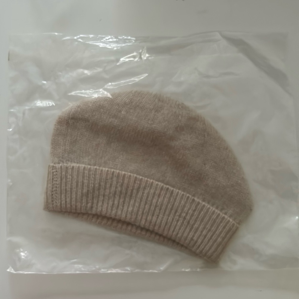 Cream Baby Beanie